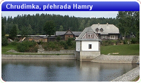 Chrudimka, přehrada Hamry