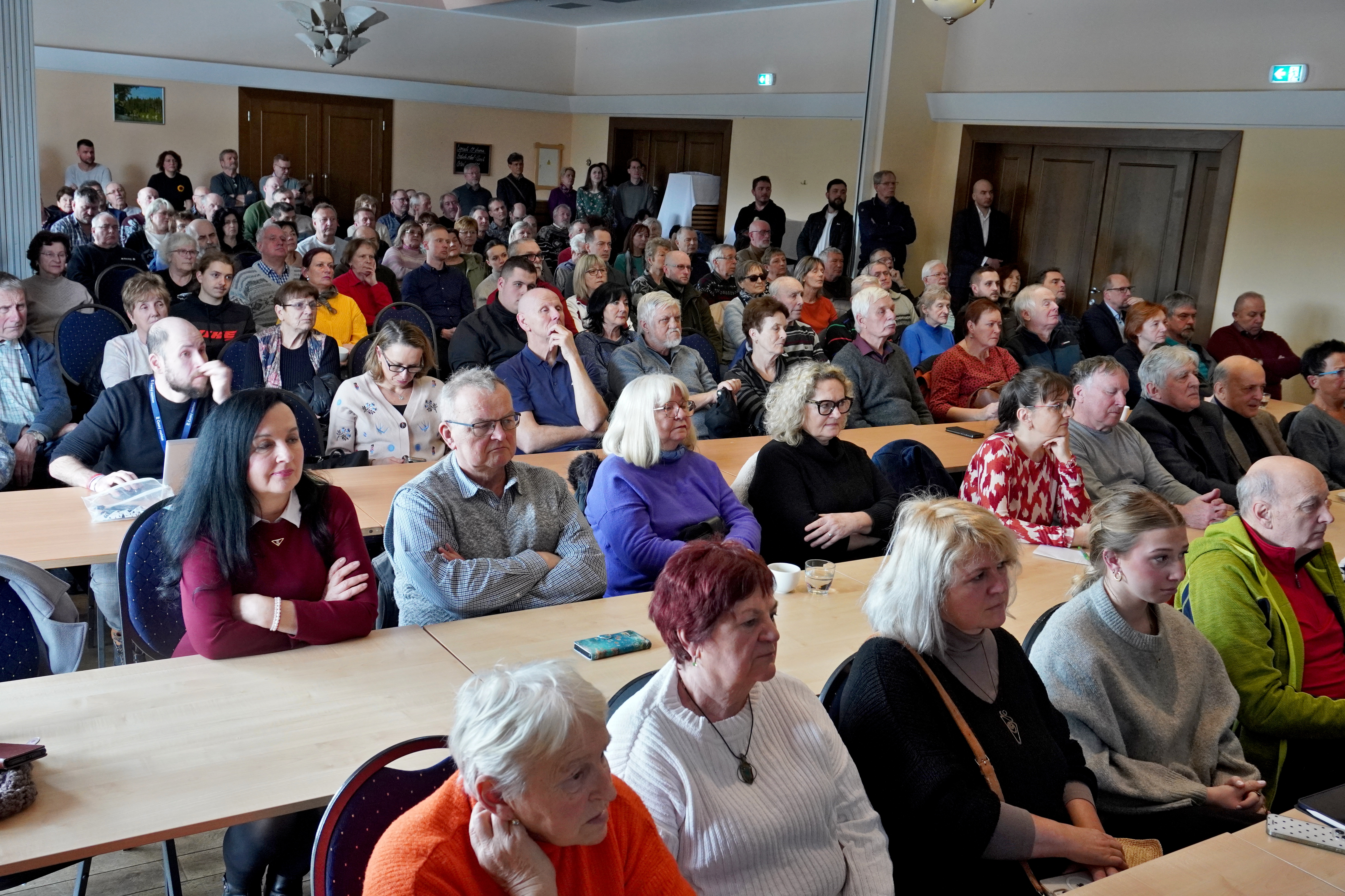 Hojná účast veřejnosti